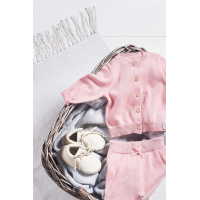 Jollein pretty knit blues pink